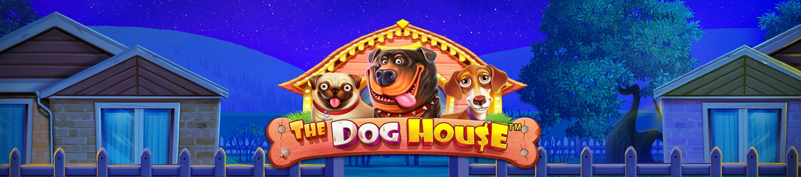 The Dog House slot key art by Pragmatic Play